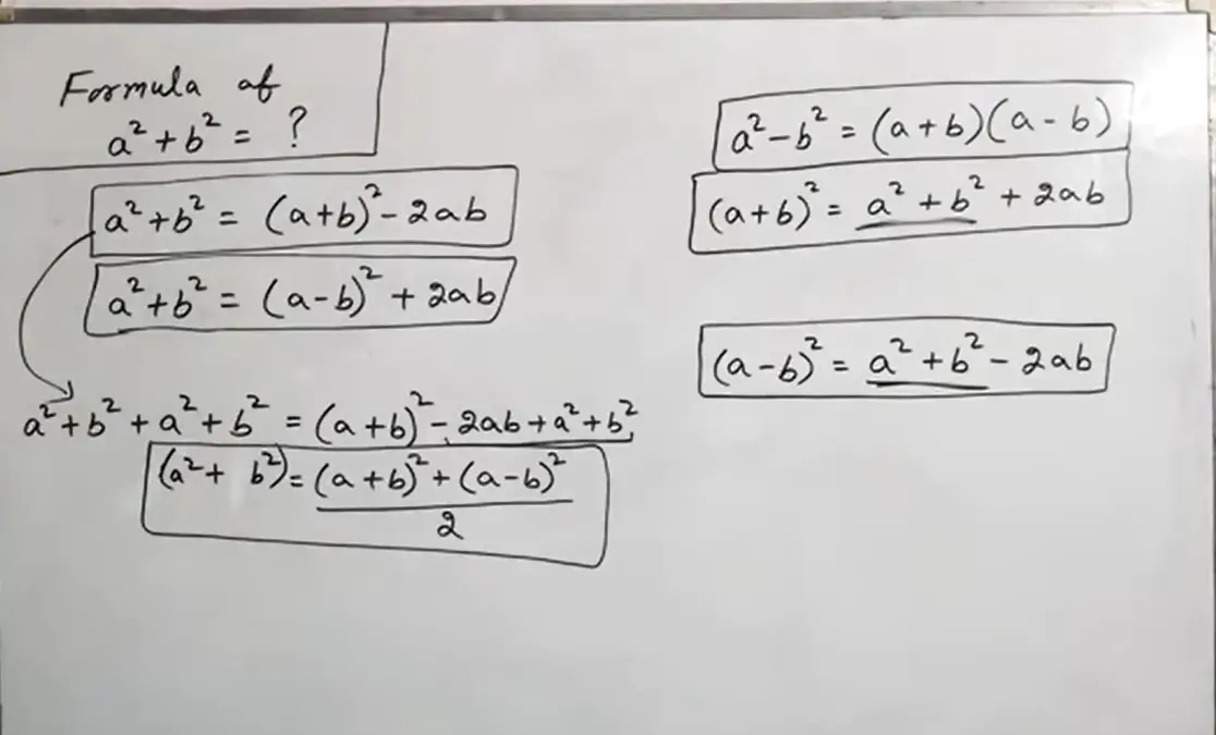 a2+b2 Formula Proof