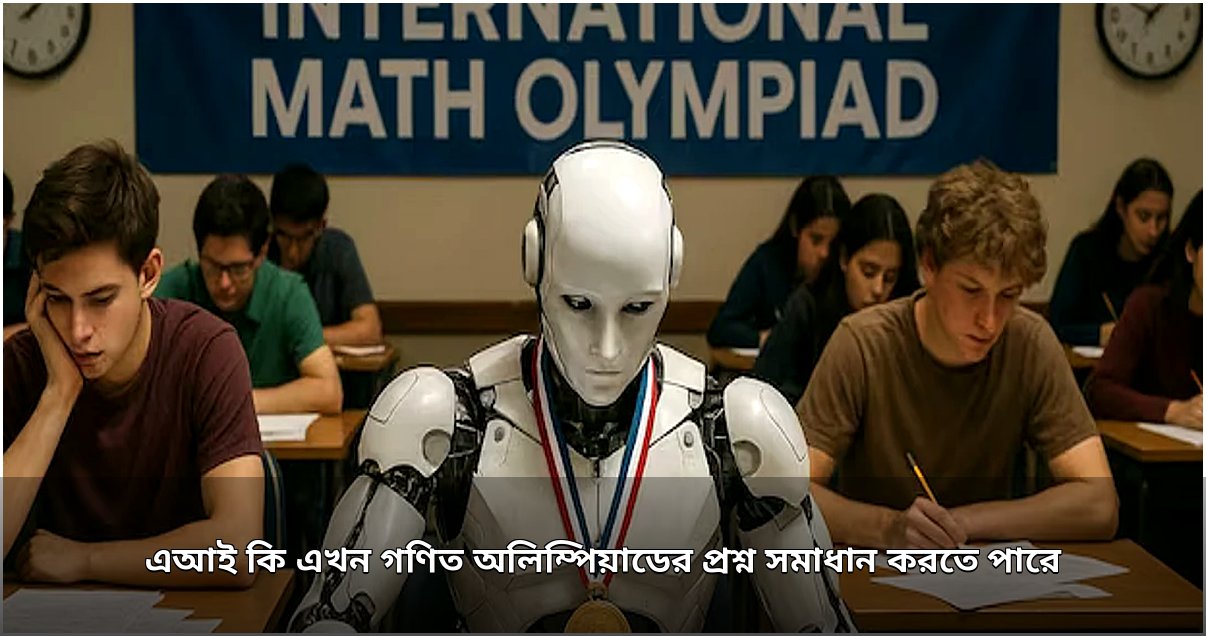এআই গণিত অলিম্পিয়াডে রৌপ্যপদকের সমপরিমাণ নম্বর অর্জন করেছে