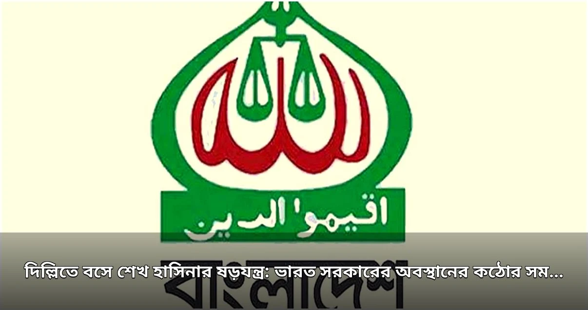 পলাতক শেখ হাসিনাকে আশ্রয় দেওয়ায় ভারতের কঠোর সমালোচনা জামায়াতের