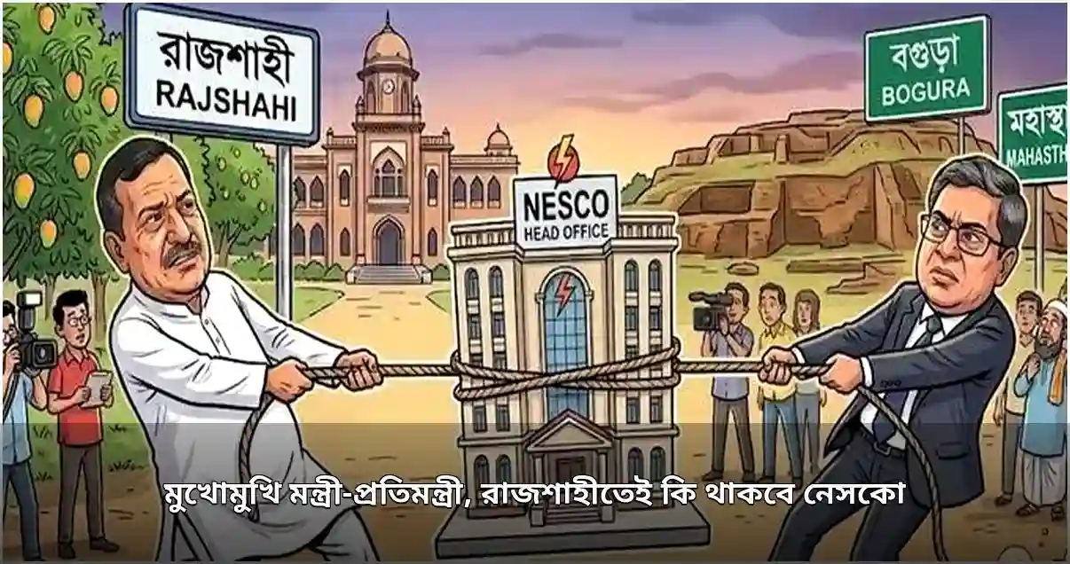 নেসকো কার্যালয় স্থানান্তর নিয়ে মন্ত্রী-প্রতিমন্ত্রী মুখোমুখি