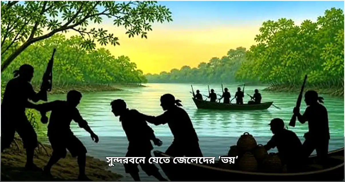 সুন্দরবনে ফিরতে জলদস্যু আতঙ্কে বনজীবীরা
