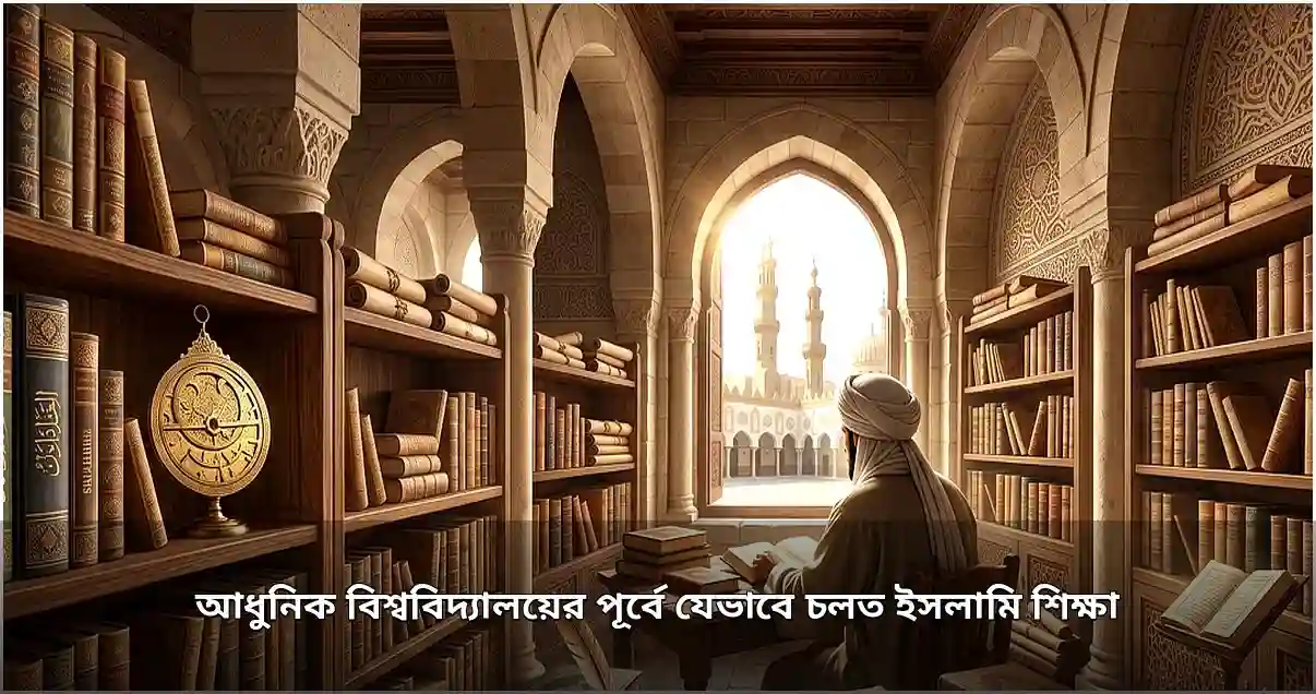 আধুনিক বিশ্ববিদ্যালয় পূর্ববর্তী ইসলামি শিক্ষাব্যবস্থা