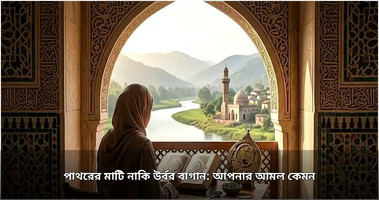 কোরআনের উপমায় আমল: পাথরের মাটি ও উর্বর বাগানের দৃষ্টান্ত
