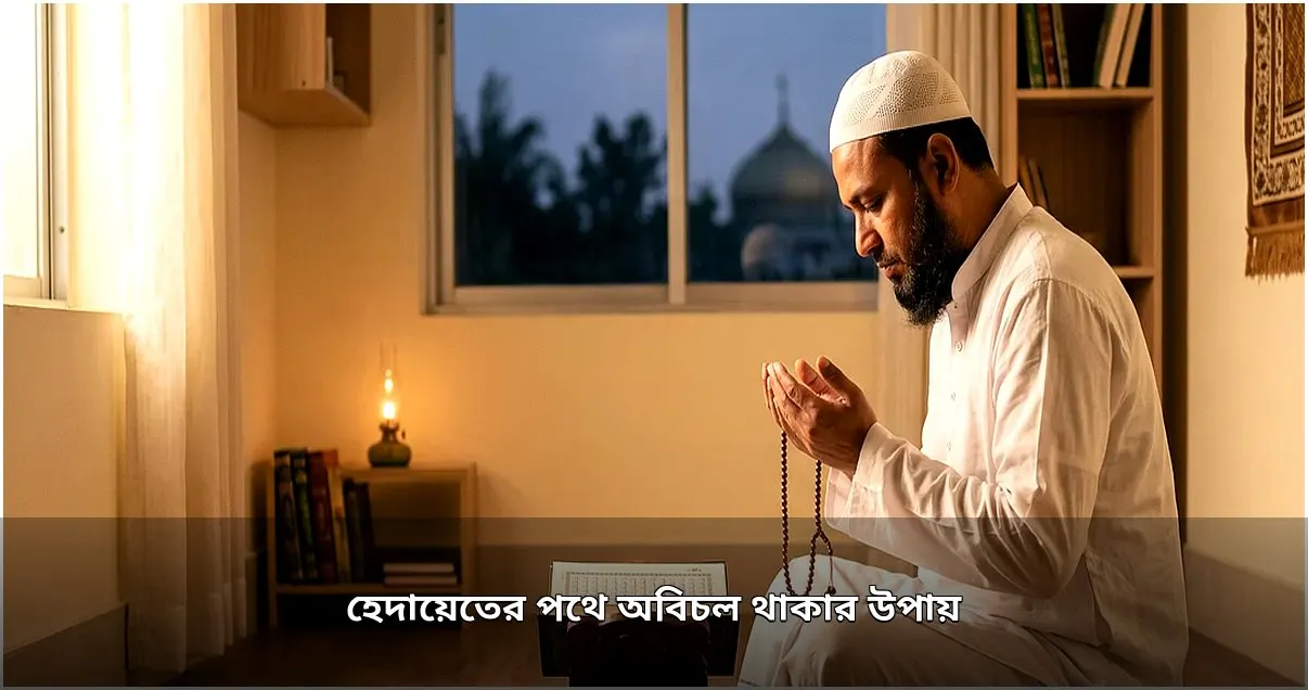 হেদায়েতের পথে অবিচল থাকার উপায়: কোরআন ও সুন্নাহর নির্দেশনা