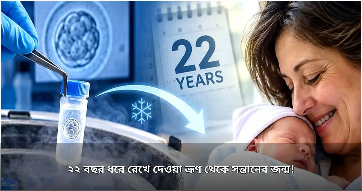 ২২ বছর হিমায়িত ভ্রূণ থেকে গ্রিসে কন্যাসন্তানের জন্ম