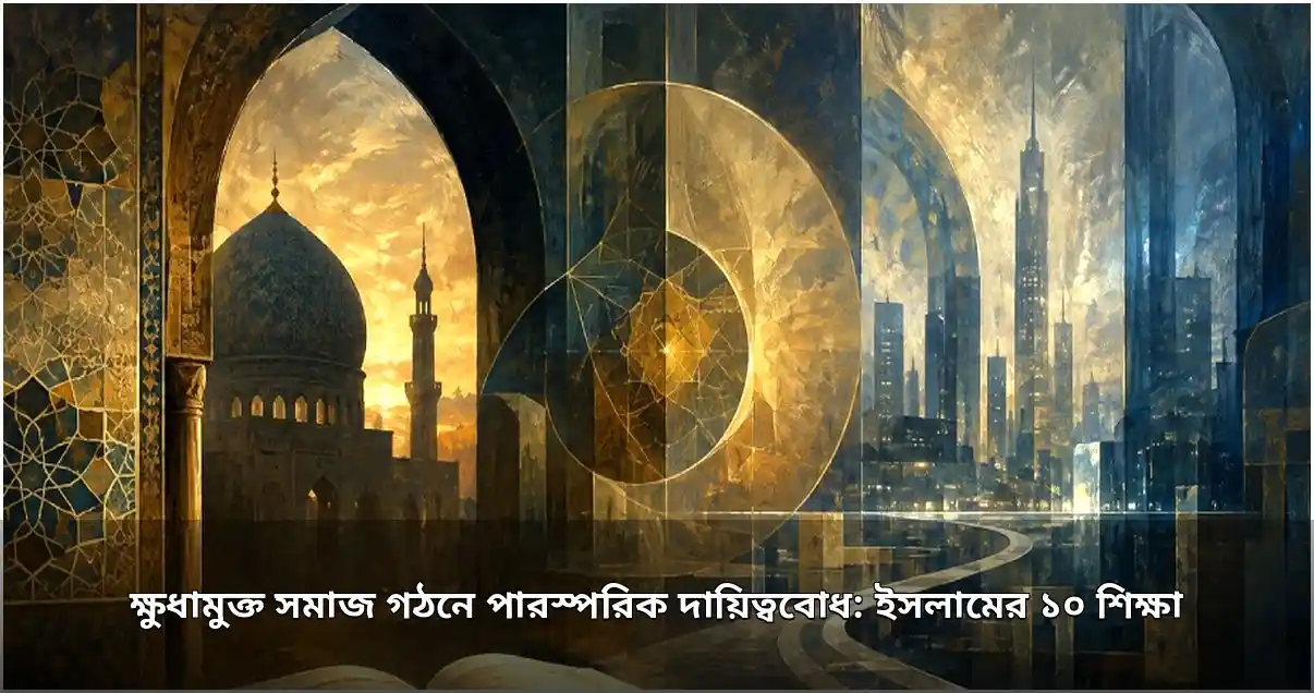 ইসলামে ক্ষুধা নিবারণ ও সামাজিক দায়িত্ববোধের নির্দেশনা