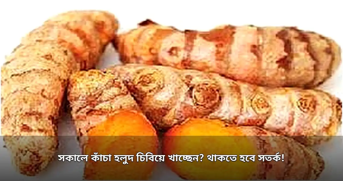 কাঁচা হলুদ সেবনে সতর্কতা: উপকারিতার পাশাপাশি ঝুঁকিও জেনে নিন